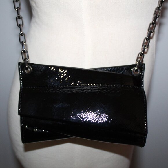 NEW Christian Louboutin Mini Loubitwist Patent Leather Crossbody Bag - Picture 1 of 10